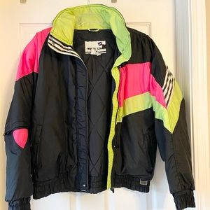 Vintage White Stag Ski Jacket - L